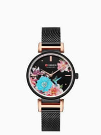 CURREN 9053 Women Quartz Watch Ladies Luxury Brand Stainless Steel