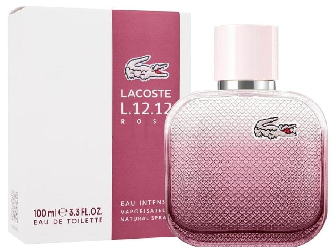 Lacoste L.12.12 Rose Eau Intense Perfume for Women Eau De Toilette 100ML