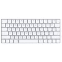 لوحة مفاتيح Apple Magic Keyboard اتصال لاسلكي بالبلوتوث ومتوافقة مع Mac (MLA22LL / A) فضي