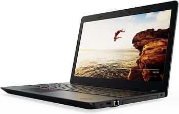 كمبيوتر محمول Lenovo ThinkPad E570 مقاس 15.6 بوصة عالي الأداء للأعمال، ومحرك أقراص SSD سعة 256 جيجابايت، ومعالج Intel Core i5 (الجيل السابع) بسرعة 2.50 جيجاهرتز، وذاكرة وصول عشوائي 8 جيجابايت، وبطاقة رسومات Intel HD 620