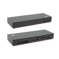 Lenovo ThinkPad Universal Thunderbolt 4 Dock WorkStation DK2131 40B00135UK Docking station with Super High Speed type C to C Cable and 135W Power Adaptor