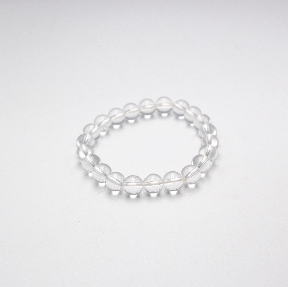 Natural Himalayan Clear Quartz Crystal Bracelet