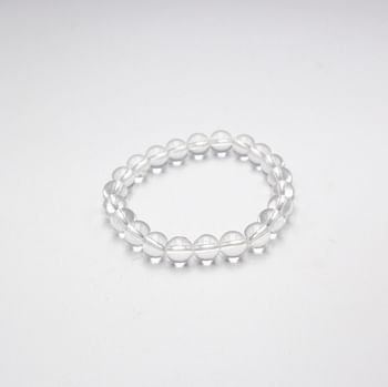 Natural Himalayan Clear Quartz Crystal Bracelet