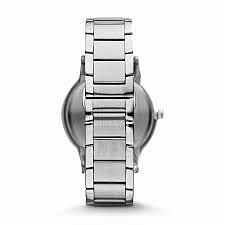 Emporio Armani AR2472  Men's Stainless Steel Dress Watch with Quartz Movement/Analog/Silver