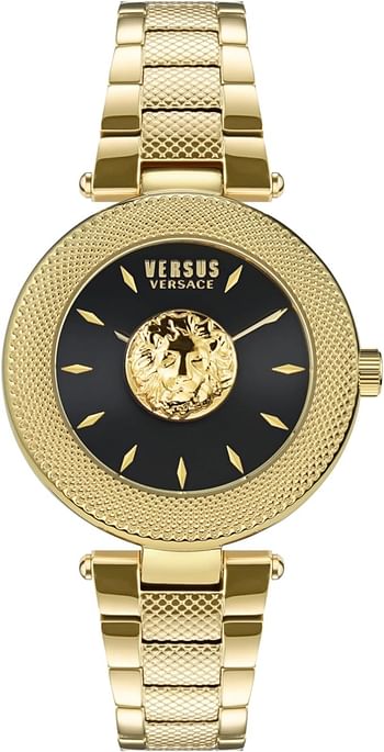 Versus Versace Womens Watch 40 mm Brick Lane VSP215121, Gold