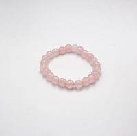 Natural Rose Quartz Crystal Bracelet