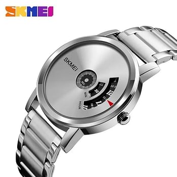 SKMEI 1260 Fashion Quartz Waterresist Creative Stainless Steel Business Watch For Men