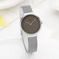 CURREN 9016 Fashion Colorful Quartz Watches for Women Simple Casual Stainless Steel Mesh Wristwatch Female Clock Silver