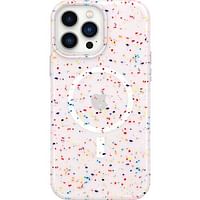 OtterBox Core Series For iPhone 13 Pro Max Case for MagSafe - Funfetti (White)