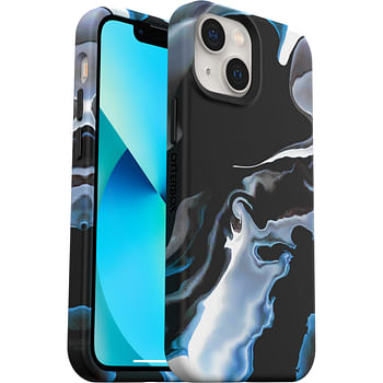 iPhone 13 mini Case with MagSafe Figura Series - Mercury Graphic (Blue / Black)