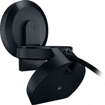 Razer Kiyo 1920 x 1080 Webcam with Adjustable Ring Light (RZ19-02320100-R3U1) Black