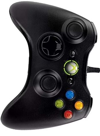 Wired Controller For Xbox 360 Black