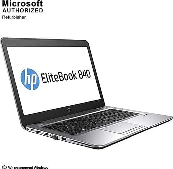 HP EliteBook 840 G3-14 Inch FHD, Intel Core i5-6300U 2.4Ghz, 8GB DDR4, 256GB SSD, Bluetooth 4.2, Keyboard English Windows 10 Pro