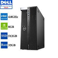 Dell Precision 5820 Intel® Xeon® W2125@ 4.0GHz | 32GB RAM | SSD 512GB | Graphic Quadro M4000 8GB | Win10 Pro