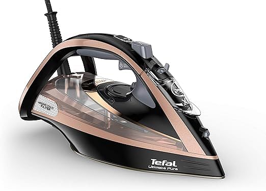 Tefal Ultimate Pure Steam Iron FV9845E0 Black/Brown