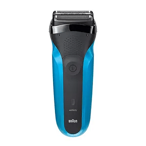 Braun Electric Razor for Men, Series 3 310s Electric Foil Shaver (Rechargeable)/Black & Blue
