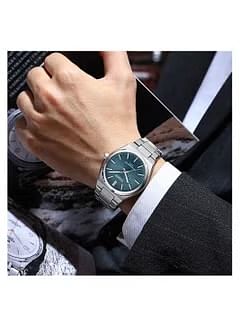 CURREN 8439 Men's Watch Water Resistant Stainless Steel Quartz Business Wrist Watch,,