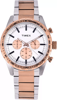 TIMEX  nalog Classy Steel-Copper Multi Dials Chrono Watch for Mens Analog Watch - For Men