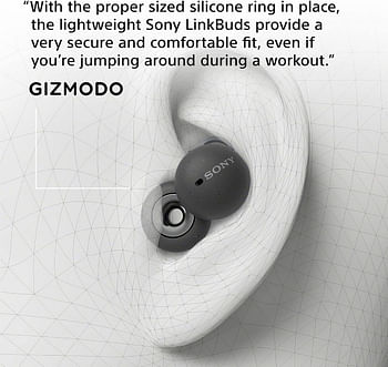 Sony Earphone Linkbuds (Wf-l900/hm) Gray