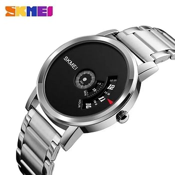 SKMEI 1260  Fashion Quartz Waterresist Creative Stainless Steel Business Watch For Men.