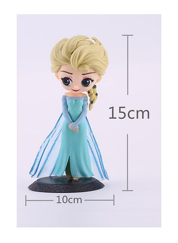 Queen Action Figure Princess Mini Statue Model Doll Toy For Kids Birthday Cartoon Cake Topper Home Décor Theme Party Supplies Black