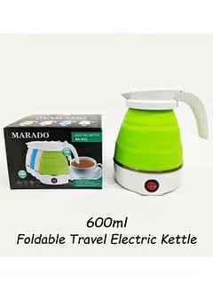 Marado Electric kettle, Tea kettle Foldable Travel Electric Kettle 600 ml ma-1613