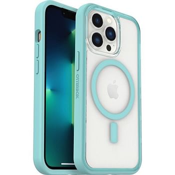 OtterBox iPhone 13 Pro Case for MagSafe Lumen Series - Discovery (Clear / Light Blue)