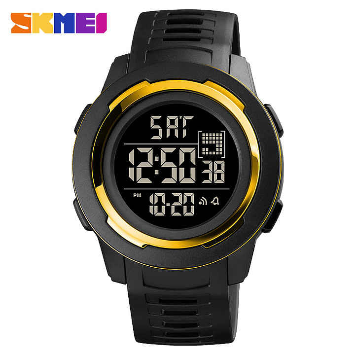 SKMEI 1731 Sport Design Men Watch Waterproof Digital Mens Wristwatch.