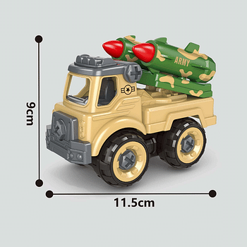 Diy Disassembly Assembly Military Car