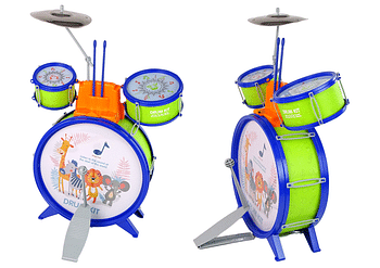 Kids Drum Kit，Toddler Jazz Drum Green