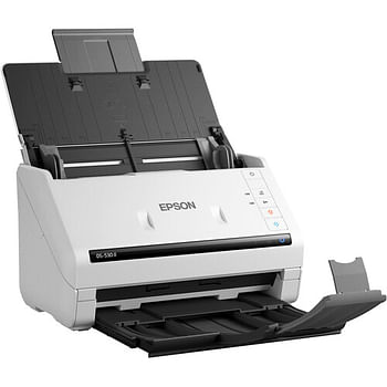 إبسون Workforce Ds-530 Ii Colour Duplex Document Scanner (B11B261202) أبيض