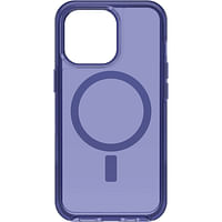 OTTERBOX iPhone 13 Pro - جراب Symmetry Plus - مصنوع من أجل MagSafe - أزرق شفاف