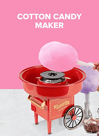 Cyber Electric Cotton Candy Maker 599 W Cycm-5501 Red