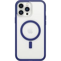 OtterBox iPhone 13 Pro Max Case for MagSafe Lumen Series - Challenger (Clear / Dark Blue)