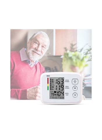 CK-A155 Digital Arm Blood Pressure Monitor White