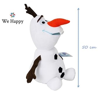 Snow Man Inspired Action Figure Plush Soft Stuffed Cuddly Pillow Toy Beautiful Home Décor & Gift 50 cm