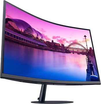 Samsung LS32C390EAMXUE 32 Inch LS32C390, Curved Monitor With 1000R Curvature, 75Hz Refresh Rate And 4ms Response Time, Built-in Speaker, AMD FreeSync