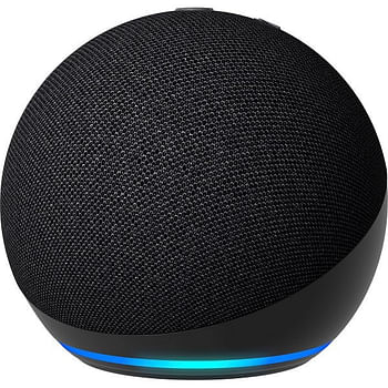 Echo Dot 5th Gen Speaker With Bluetooth Matter Wi-Fi Connectivity Charcoal