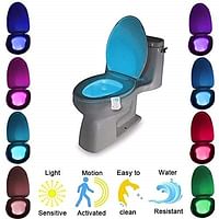 3-Piece Motion Sensor Night Light Automatic 8 Color Changer LED