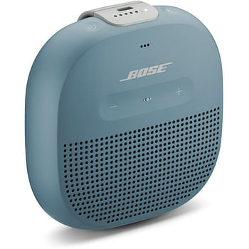 Bose Soundlink Micro Portable Bluetooth Speaker with Waterproof Design Stone Blue