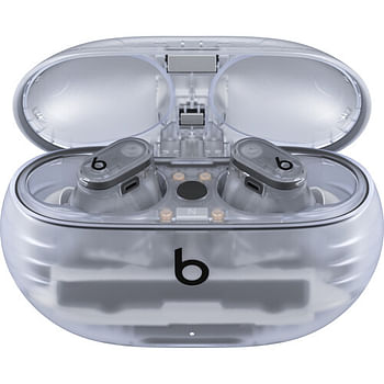 Beats Earphone Studio Buds+ True Wireless Noise Cancelling Earbuds (MQLK3LL/A) Transparent
