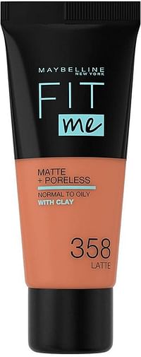 Maybelline New York Mayb Fit Me M&P 358 Latte