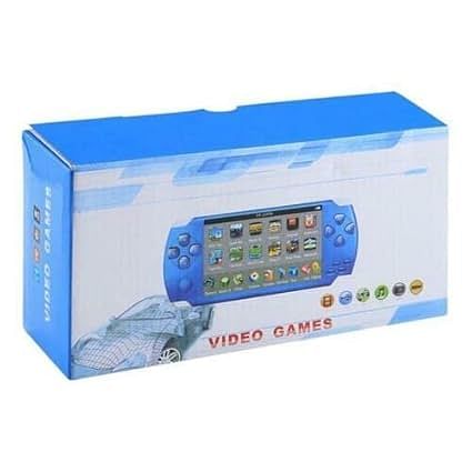 Portable Handheld Game Console 8gb 4.3 Inch Mp4 Player Video Game Console Free 1000 Games Ebook Camera Recording Gaming Consoles - Blue