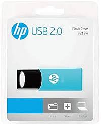 HP 32GB v212w Blue USB 2.0 Flash Drive