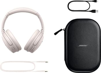Bose 884367-0200 Quietcomfort Wireless Noise Cancelling Headphone, White Smoke