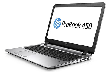 HP-ProBook 450 G3, 15.6" Screen Size, i3-6100U 6th Generation, 8GB RAM 500gb SSD, Windows, Silver