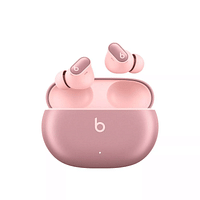 علبة شحن قابلة للجيب لسماعات الأذن + Beats Studio Buds (MT2Q3LL/A) باللون الوردي الكوني