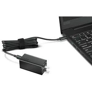 محول طاقة 65 واط من لينوفو USB-C (40AWGC65WW) أسود