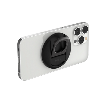 بلكين حامل iPhone مع MagSafe لنظام التشغيل Mac - ميزة الكاميرا المستمرة - أسود