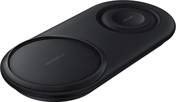 Samsung Original Wireless Fast Charger Duo Pad for Qi Enabled Devices, Black